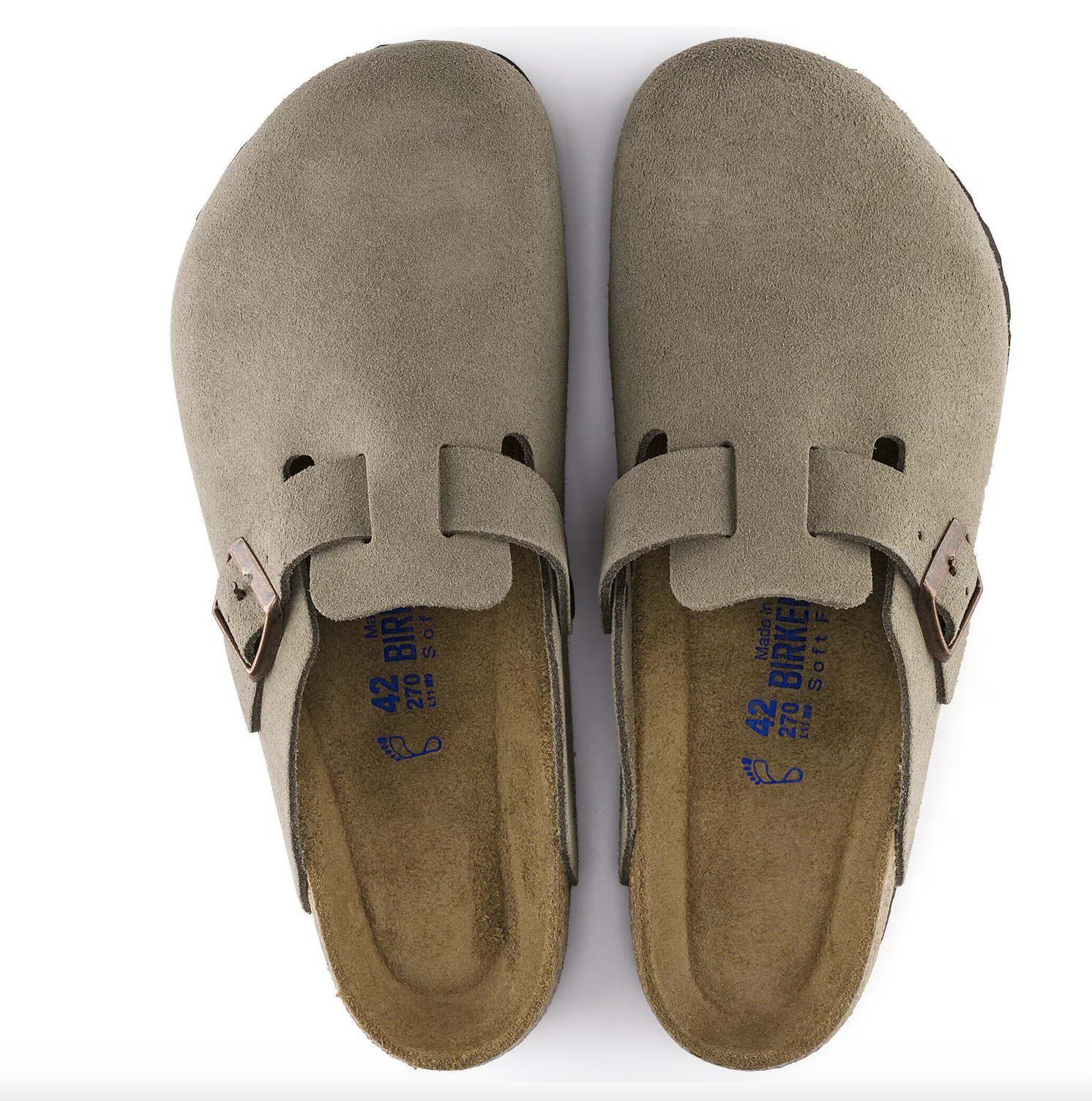 Birkenstock | Boston Soft Footbed Suede Leather